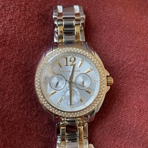 Michael Kors two-toned watch